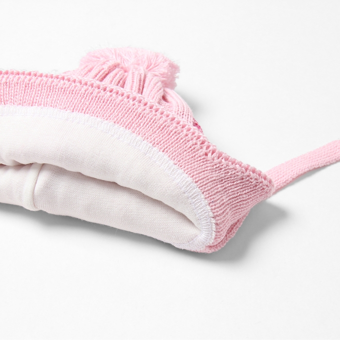 Шапка детская MINAKU, р-р 42-44, цвет нежно-розовый Шапка детская MINAKU, р-р 42-44, цвет нежно-розовый