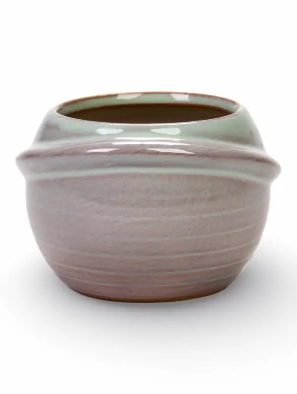 Декоративный горшок для цветов &laquo;Сатурн&raquo;, 6&times;6&times;6 см, керамический, синее, Greengo