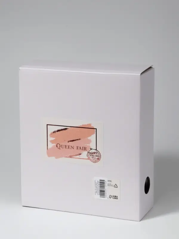 Зеркало декоративное, с увеличением х2, двустороннее, 16.5&times;24.5 см, (11&times;15.5 см), белое