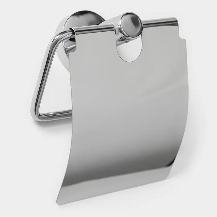 Держатель для туалетной бумаги St&ouml;lz &laquo;Классика&raquo;, с крышкой, хромированный