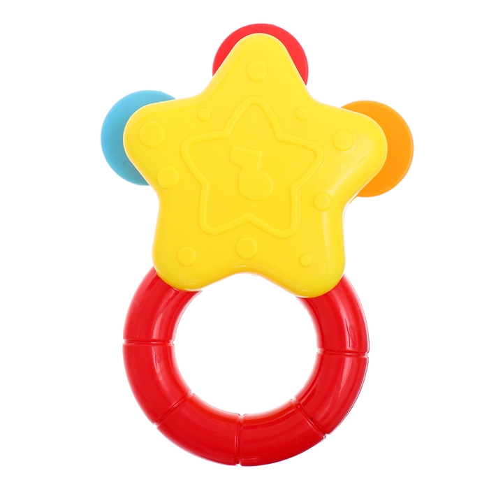 Набор погремушек с прорезывателями для зубов, 7 предметов Набор погремушек с прорезывателями для зубов, 7 предметов