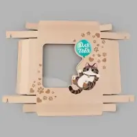Коробка подарочная &laquo;Котики&raquo;, 23.5 &times; 20.5 &times; 5.5 см
