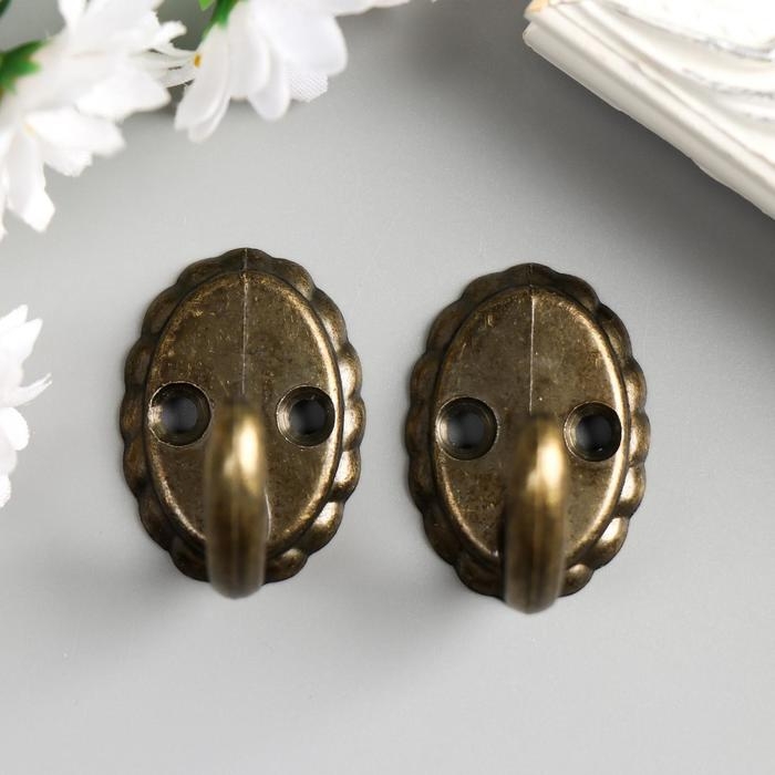 Крючок металл Крючок металл "Ретро" бронза 3,9х3,3х2,7 см