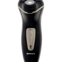 Электробритва Sakura SA-5417BK, роторная, 3 головик, триммер, чёрная Электробритва Sakura SA-5417BK, роторная, 3 головик, триммер, чёрная