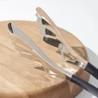 Щипцы кухонные Magistro Iconic, нержавеющая сталь, цвет чёрный