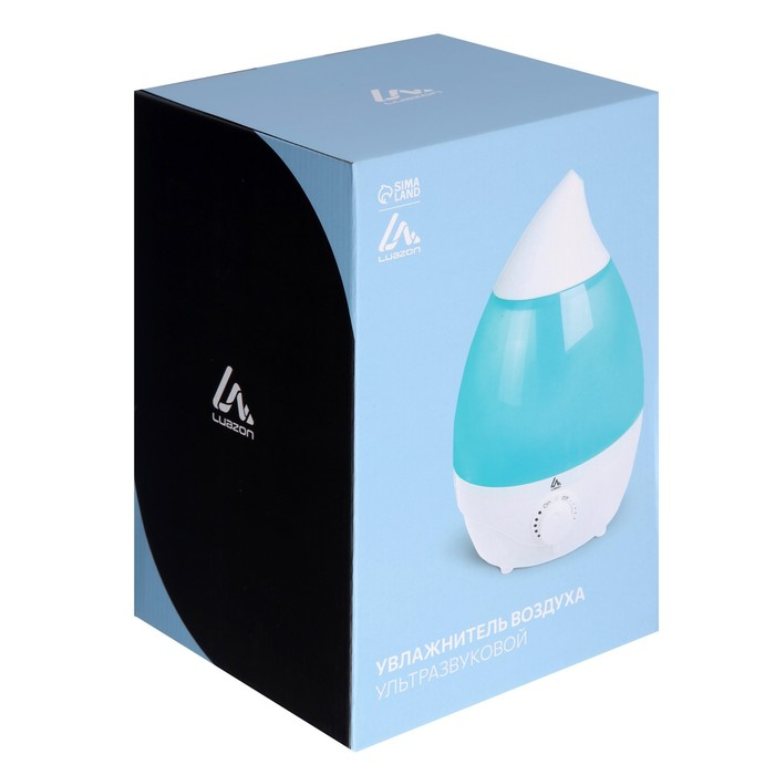 Увлажнитель воздуха Luazon LHU-04, ультразвуковой, 18 Вт, 2 л, 35 м2, белый Увлажнитель воздуха Luazon LHU-04, ультразвуковой, 18 Вт, 2 л, 35 м2, белый