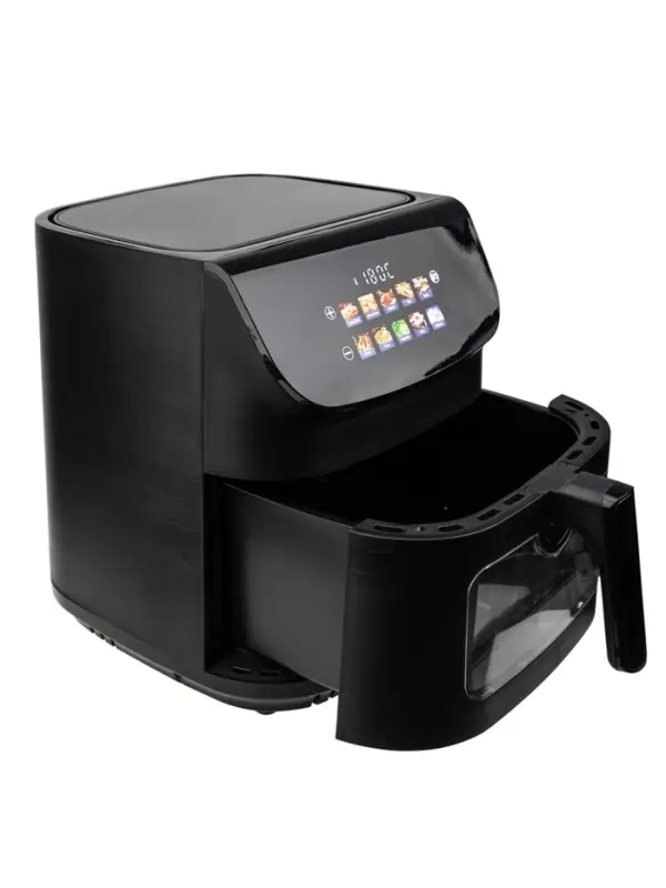 Аэрогриль ELTRONIC 777-01, 9л, 2200 Вт, 10 программ, 80-200&deg;C, таймер до 60 мин, черный