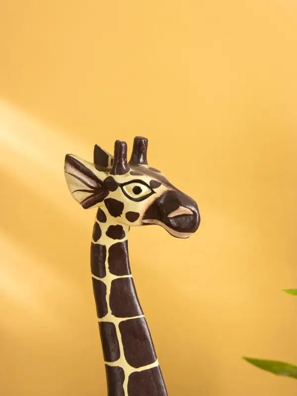 Сувенир "Жирафик" дерево 14х8х50 см