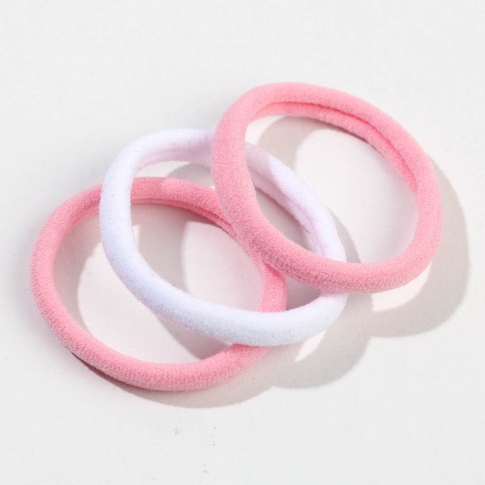 Резинки (3 шт) и заколка для волос новогодние «С Новым годом!» на Новый год, набор Резинки (3 шт) и заколка для волос новогодние «С Новым годом!» на Новый год, набор