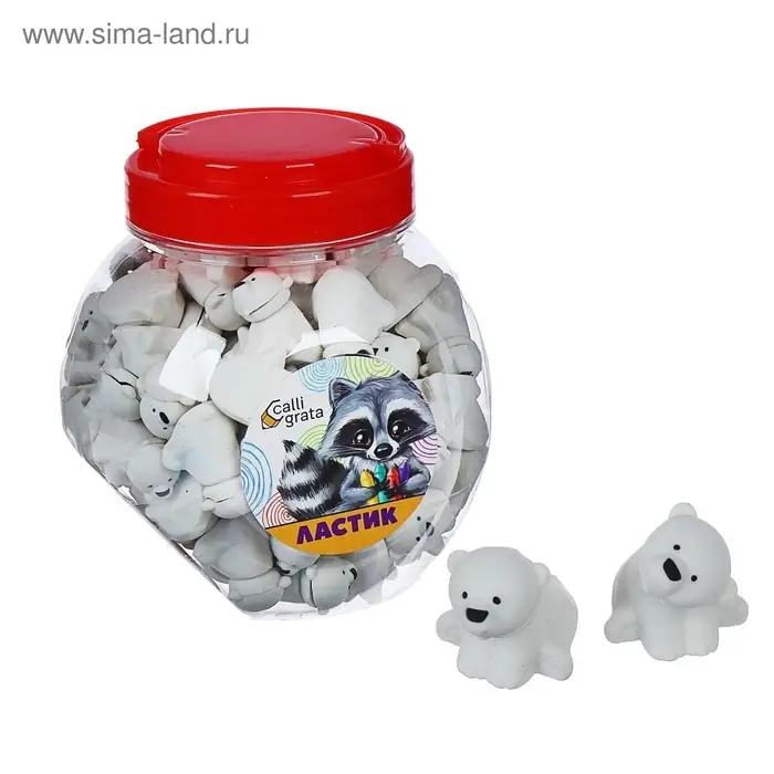 Ластик фигурный &laquo;Мишка&raquo;