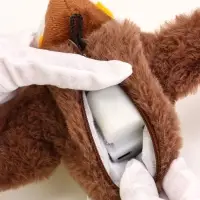 Интерактивная игрушка для животных &laquo;Воробей&raquo;, коричневая