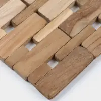 Коврик из тикового дерева, 30&times;20&times;0.7 см