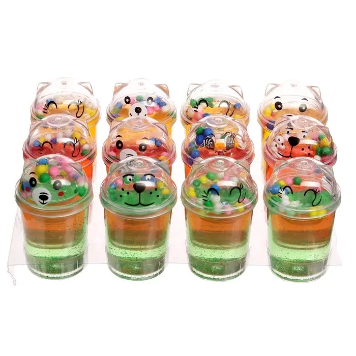 Лизун - слайм «Напиток», МИКС Лизун - слайм «Напиток», МИКС