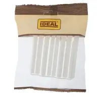 Накладки для фигурного плинтуса &laquo;Идеал. Дюра&raquo;, 80 мм. 8 штук, цвет 001 белый