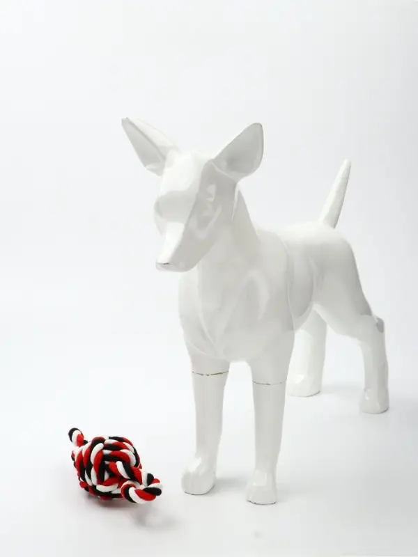 Игрушка для собак канатная &laquo;Мяч с ручками&raquo;, мяч 22 см, до 130 г