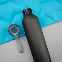 Спортивная бутылка для воды Rio, черная