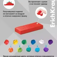 Пластилин 18 цветов, 324 г, ErichKrause "Jolly Friends", со стеком, в картонной упаковке