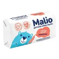 Крем-мыло туалетное детское &laquo;Малио&raquo; мягкая защита, с пребиотиком, 140 г