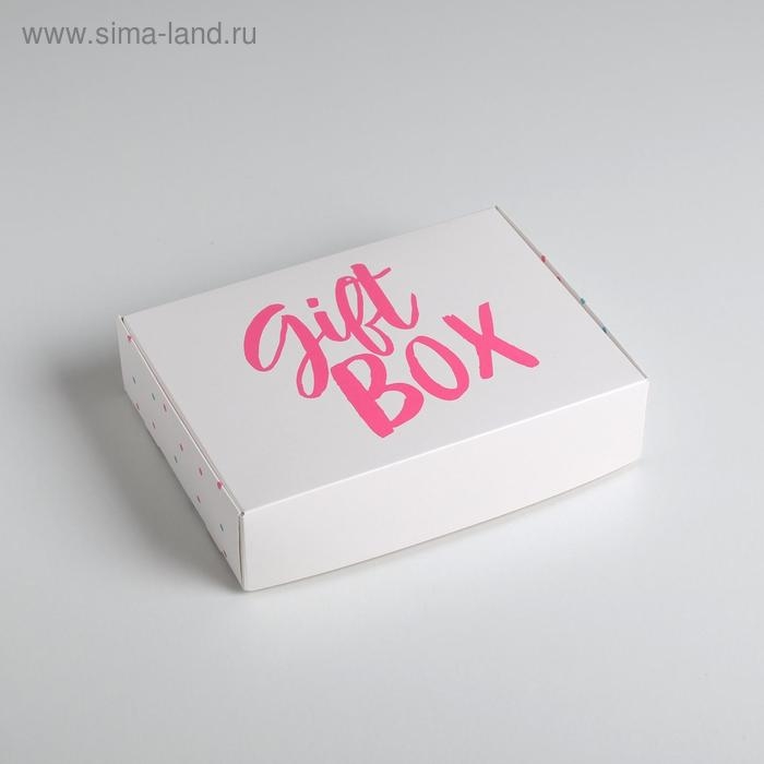Коробка подарочная складная, упаковка, «Гифт бокс», 21 х 15 х 5 см Коробка подарочная складная, упаковка, «Гифт бокс», 21 х 15 х 5 см