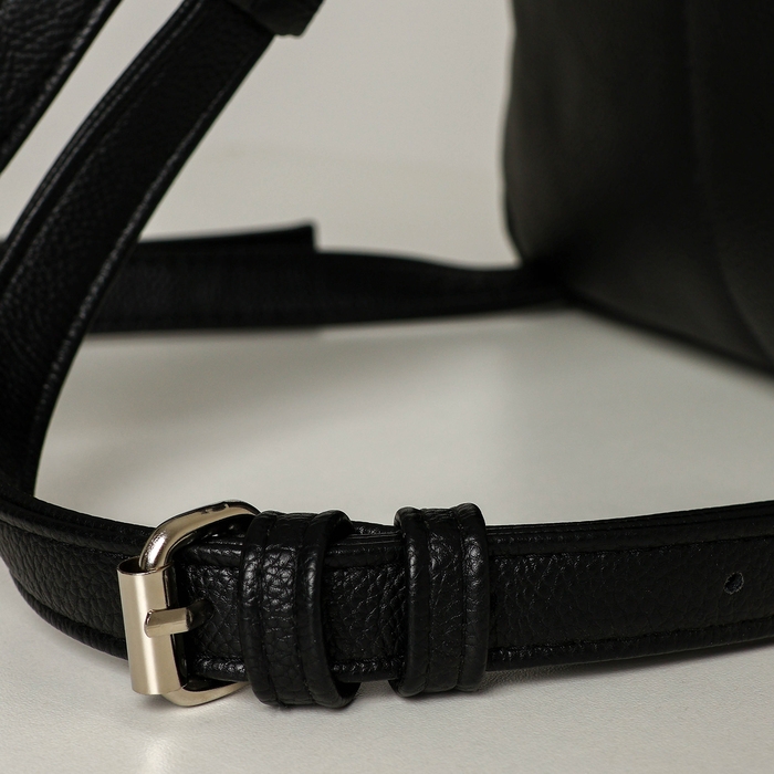 Рюкзак женский городской, TEXTURA, цвет чёрный