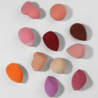 Спонж для макияжа, 6&times;4 см, цвет МИКС