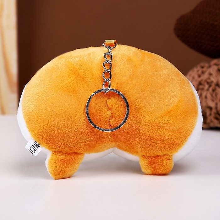 Мягкая игрушка &laquo;Корги&raquo;, на брелоке, 12 см