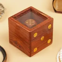 Игра настольная &laquo;Кубики&raquo;, 5.5&times;6.5&times;6.5 см, дерево шишам