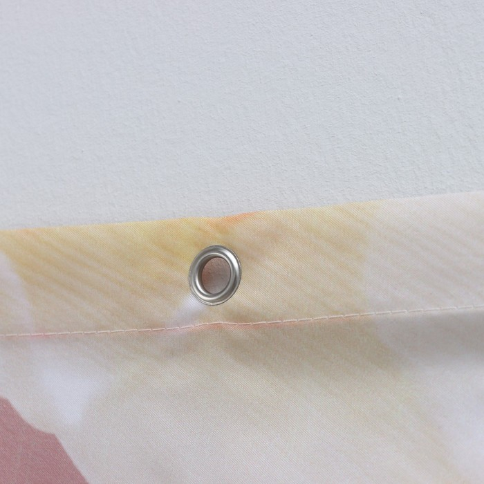 Штора для ванны Доляна «Орхидея над водой», 180×180 см