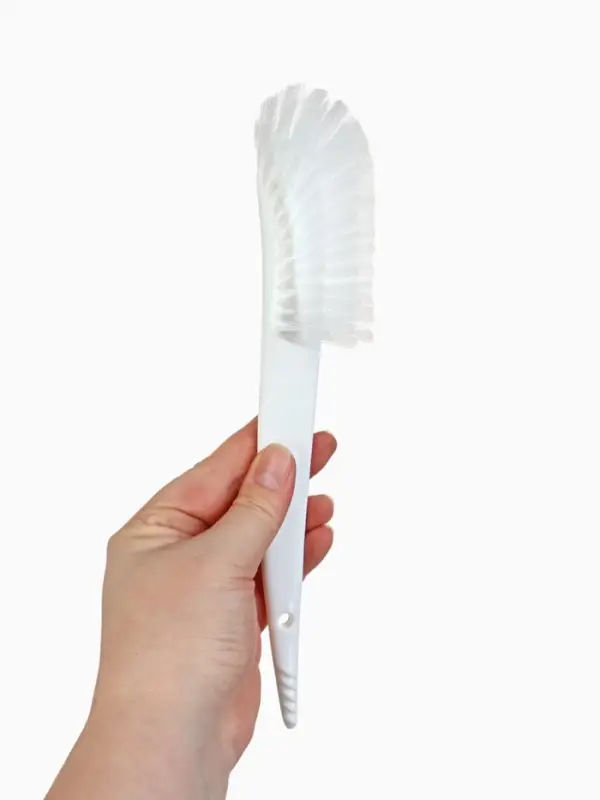 Ёршик для бутылочек и сосок, цвет белый, 25х9см, Крошка Я Ёршик для бутылочек и сосок, цвет белый, 25х9см, Крошка Я