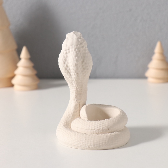 Сувенир кашпо  Сувенир кашпо "Кобра королевская" 6,5х6х9 см