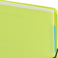 Ежедневник недатированный Bright Colours на спирали, &nbsp;А5, 272 стр., ЛАЙМ