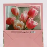 Пакет подарочный &laquo;Для тебя. Цветы&raquo;, 23&times;27&times;11.5 см