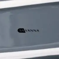 Дозатор для моющего средства с подставкой для губки SAVANNA &laquo;Природа&raquo;, 450 мл, серый