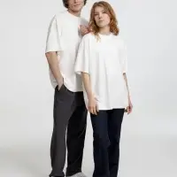 Футболка оверсайз унисекс Lavinia, белая, размер XL/XXL