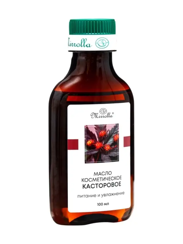 Масло касторовое Mirrolla, косметическое, 100 мл