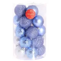 Ёлочные игрушки &laquo;Метелица&raquo; звёздочки, d=6 см, 25 шт., МИКС