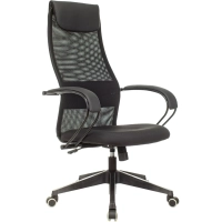 Кресло 0MX_VB_EChair-655 LT TTW сетка/ткань черный, пластик