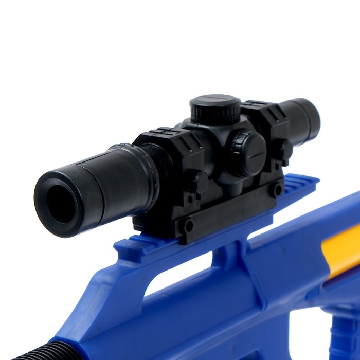 Бластер «Помповый AUG», стреляет мягкими шариками, прицел Бластер «Помповый AUG», стреляет мягкими шариками, прицел