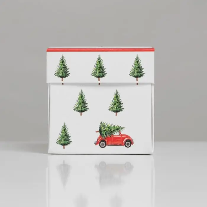 Коробка подарочная новогодняя &laquo;С новым годом&raquo;, 6.5&times;6.5&times;6.5 см