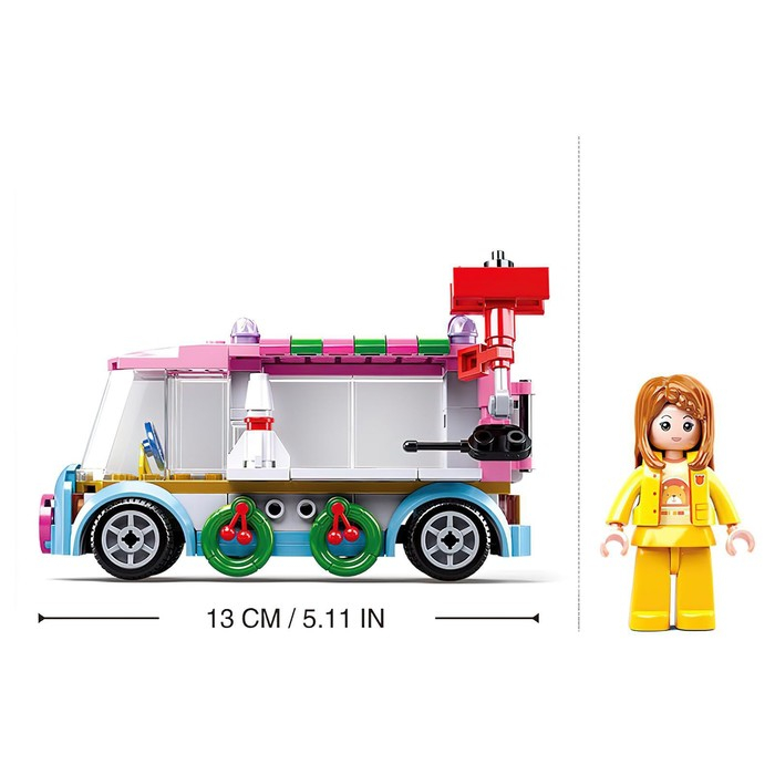 Конструктор «Розовая Мечта. Минивен», 143 детали Конструктор «Розовая Мечта. Минивен», 143 детали