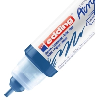 Маркер акриловый двусторон.3D Edding5400/903.Голубая шагаль/Gentian blue