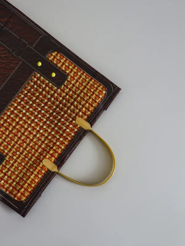 Пакет &laquo;Портфель&raquo;, мягкий пластик, 30&times;30 см, 120 мкм