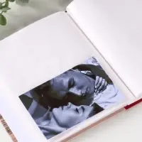 Фотоальбом 200 фото 10X15см, "Букет красных роз", ПП карм.