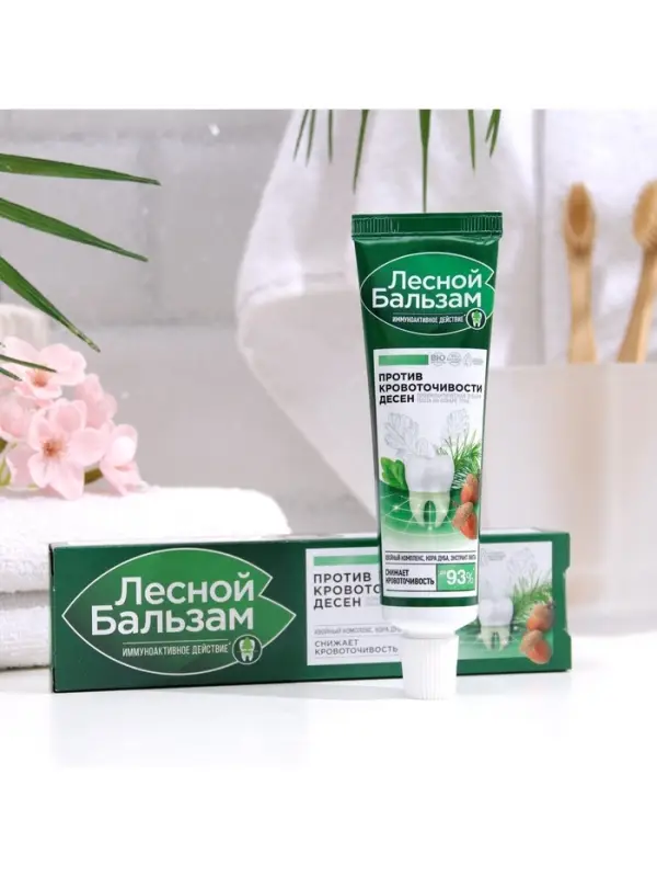 Зубная паста &laquo;Против кровоточивости дёсен&raquo;, с корой дуба, 50 г