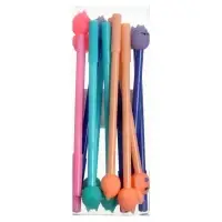 Ручка-прикол Calligrata &laquo;Кошка&raquo;, синий стержень, гелевая, МИКС