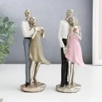 Фигурка полистоун &laquo;Влюблённые&raquo;, 20&times;8&times;6.5 см, МИКС