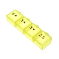 Бокс для таблеток тм VETTA, 28 ячеек, пластик, 19,5х11см