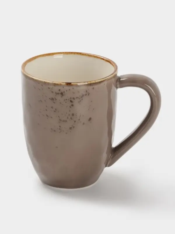 Кружка Magistro &laquo;Церера&raquo;, 400 мл, фарфор, коричневая