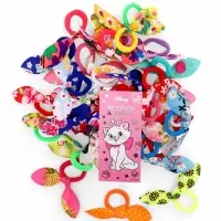 Резинка для волос 30 шт., набор, бантик, Кошечка Мари