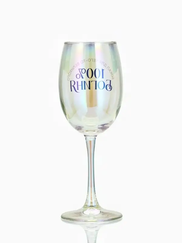 Бокал для вина с надписью &laquo;Богиня, бокал для чего-то великого&raquo;, 360 мл